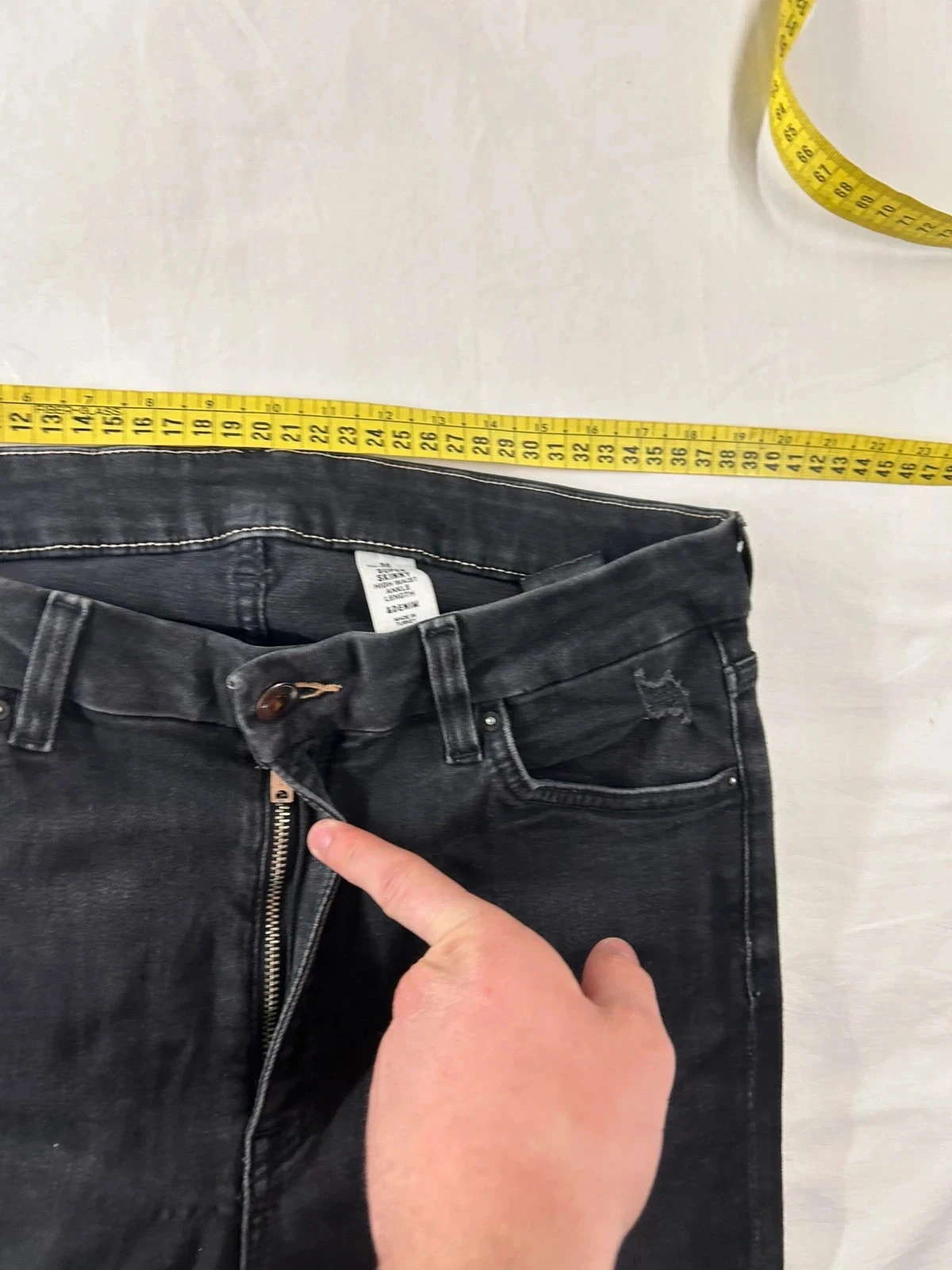 Zwarte super skinny jean h&m – photo 7